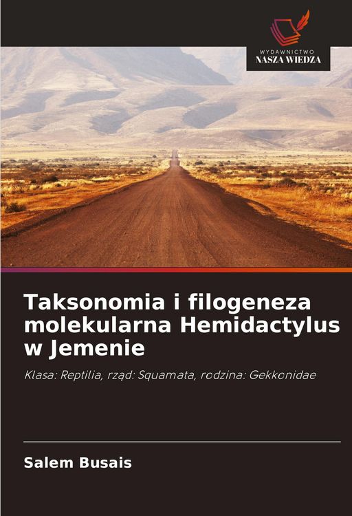 Produktbild: Taksonomia i filogeneza molekularna Hemidactylus w Jemenie