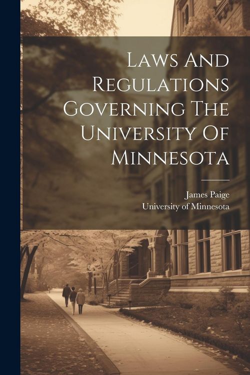 Produktbild: Laws And Regulations Governing The University Of Minnesota