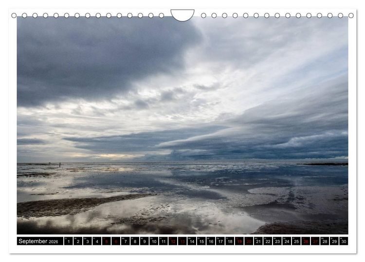 Produktbild: St. Peter-Ording - Natur pur (Wandkalender 2026 DIN A4 quer), CALVENDO Monatskalender