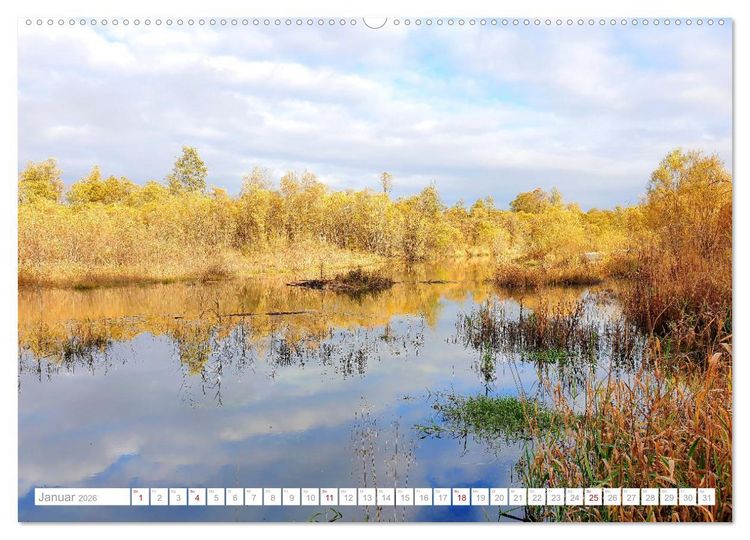 Produktbild: Meine Isar bei Geretsried (hochwertiger Premium Wandkalender 2026 DIN A2 quer), Kunstdruck in Hochglanz