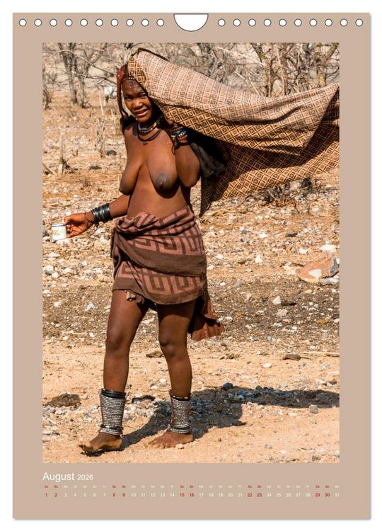 Produktbild: Besuch bei den Himbas - Namibia (Wandkalender 2026 DIN A4 hoch), CALVENDO Monatskalender