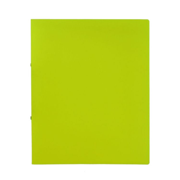 Produktbild: Idena Ringbuch aus Kunststoff 2 Ringe hellgr&uuml;n DIN A4 R&uuml;ckenbreite 2cm