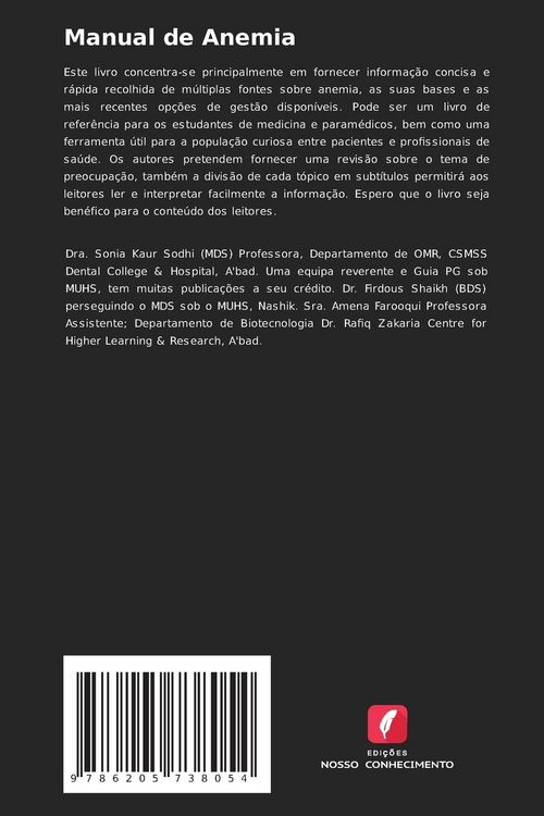 Produktbild: Manual de Anemia