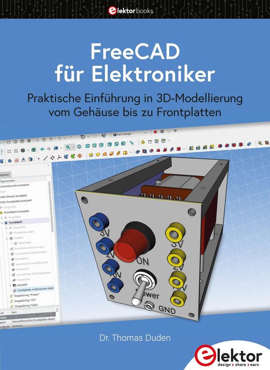 Produktbild: FreeCAD f&uuml;r Elektroniker
