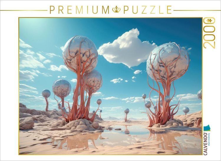 Produktbild: CALVENDO Puzzle Der Surrealismus trifft die W&uuml;ste | 2000 Teile Lege-Gr&ouml;&szlig;e 90x67cm Foto-Puzzle f&uuml;r gl&uuml;ckliche Stunden