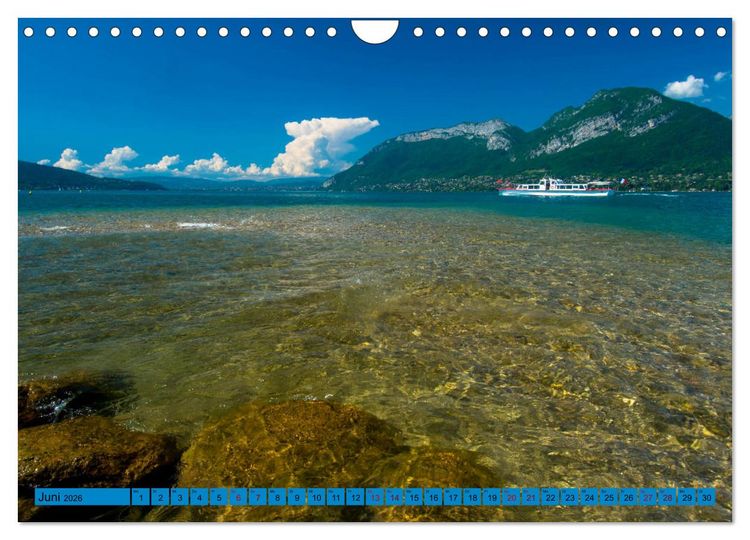 Produktbild: Frankreichs Alpenregionen (Wandkalender 2026 DIN A4 quer), CALVENDO Monatskalender