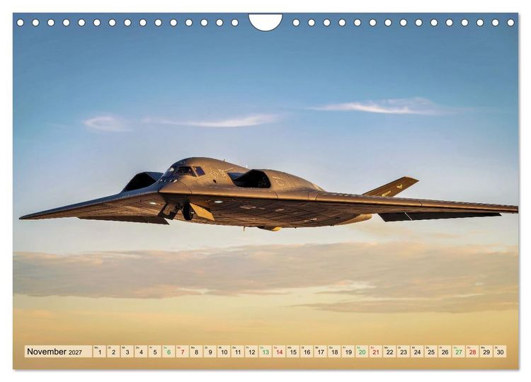 Produktbild: B2 Spirit - Bomber (Wandkalender 2027 DIN A4 quer), CALVENDO Monatskalender