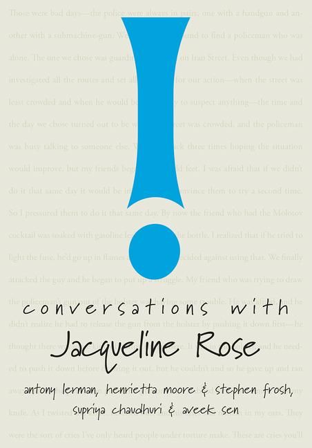 Produktbild: Conversations with Jacqueline Rose
