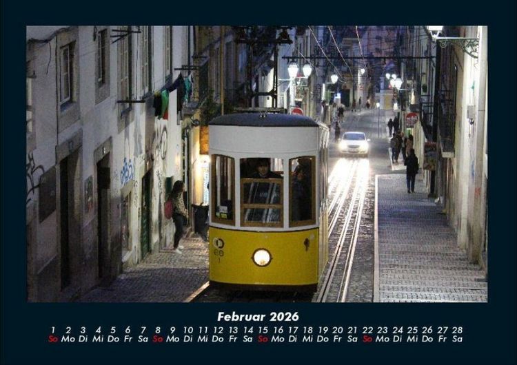 Produktbild: Lissabon 2026 Fotokalender DIN A4