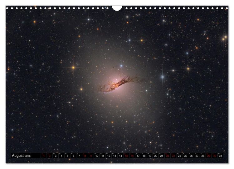 Produktbild: Galaxien im Universum (Wandkalender 2026 DIN A3 quer), CALVENDO Monatskalender