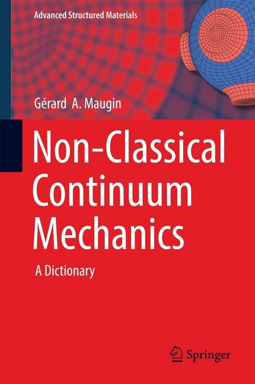 Produktbild: Non-Classical Continuum Mechanics