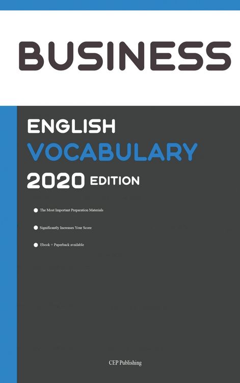 Produktbild: Business English Vocabulary 2020 Edition [Business English W&ouml;rterbuch]