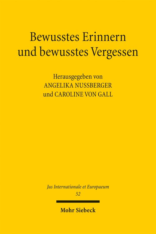 Produktbild: Bewusstes Erinnern und bewusstes Vergessen