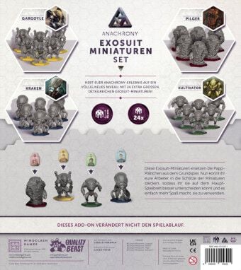 Produktbild: Anachrony - Exosuit Miniaturen Set (Spiel)