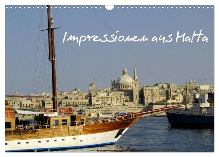 Produktbild: Impressionen aus Malta (Wandkalender 2026 DIN A3 quer), CALVENDO Monatskalender