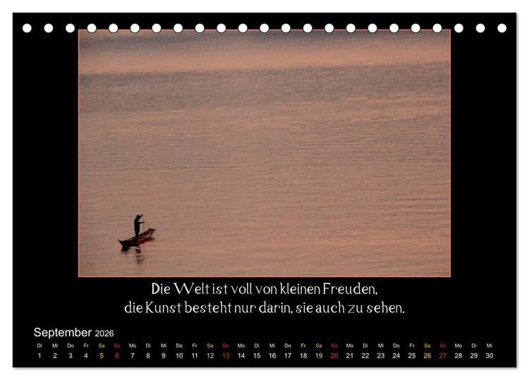 Produktbild: Faszination S&uuml;dostasien (Tischkalender 2026 DIN A5 quer), CALVENDO Monatskalender