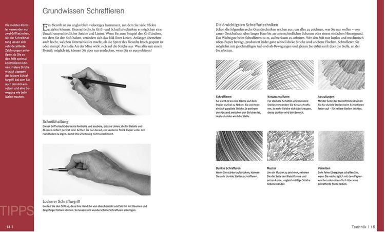 Produktbild: Die Kunst des Zeichnens 15 Minuten - Gesichter.