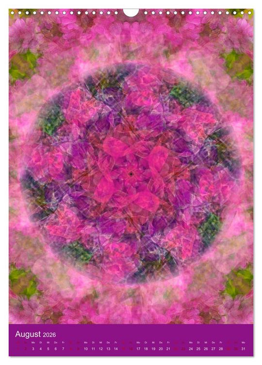 Produktbild: Meditative Pflanzenmandalas (Wandkalender 2026 DIN A3 hoch), CALVENDO Monatskalender