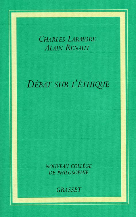 Produktbild: D&eacute;bat sur l'&eacute;thique