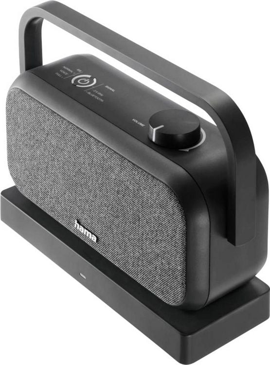Produktbild: Hama TV-Lautsprecher AUX, USB Schwarz, Grau