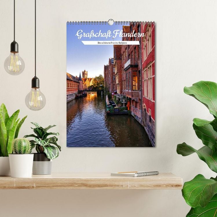 Produktbild: Grafschaft Flandern (Wandkalender 2026 DIN A3 hoch), CALVENDO Monatskalender
