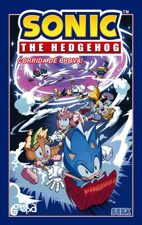 Produktbild: Sonic The Hedgehog - Volume 10: Corrida de prova!