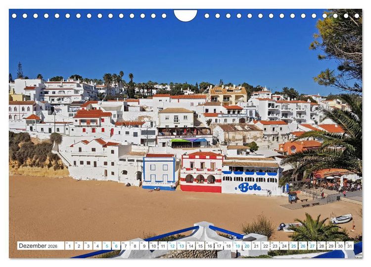 Produktbild: Portugals zauberhafte Algarve (Wandkalender 2026 DIN A4 quer), CALVENDO Monatskalender