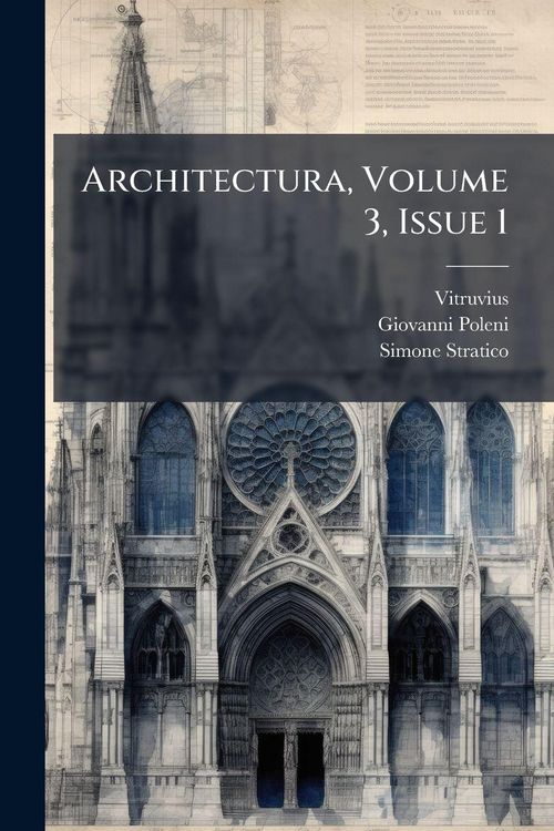 Produktbild: Architectura, Volume 3, Issue 1