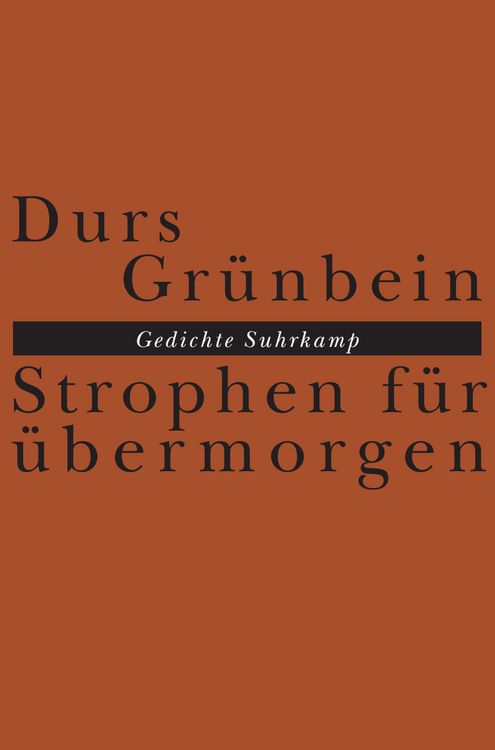 Produktbild: Strophen f&uuml;r &uuml;bermorgen