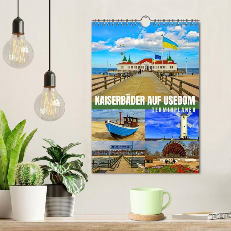Produktbild: Kaiserb&auml;der auf Usedom (Wandkalender 2026 DIN A4 hoch), CALVENDO Monatskalender
