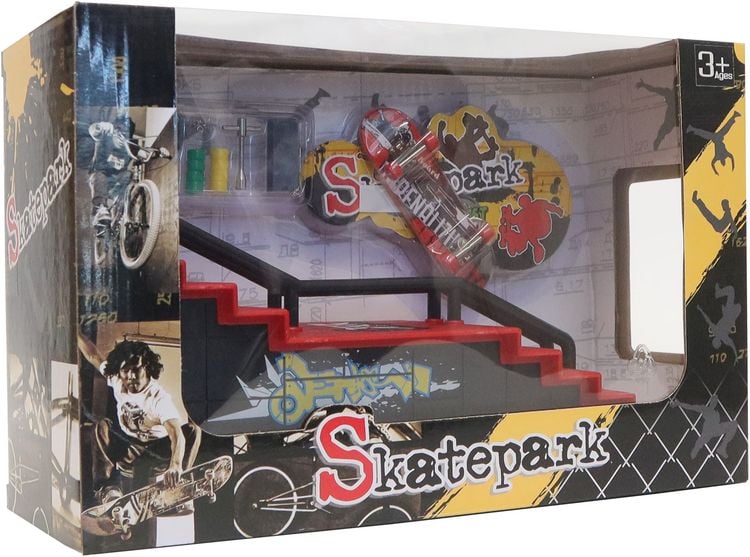 Produktbild: Fingerskateboard-Park mit Zubeh&ouml;r