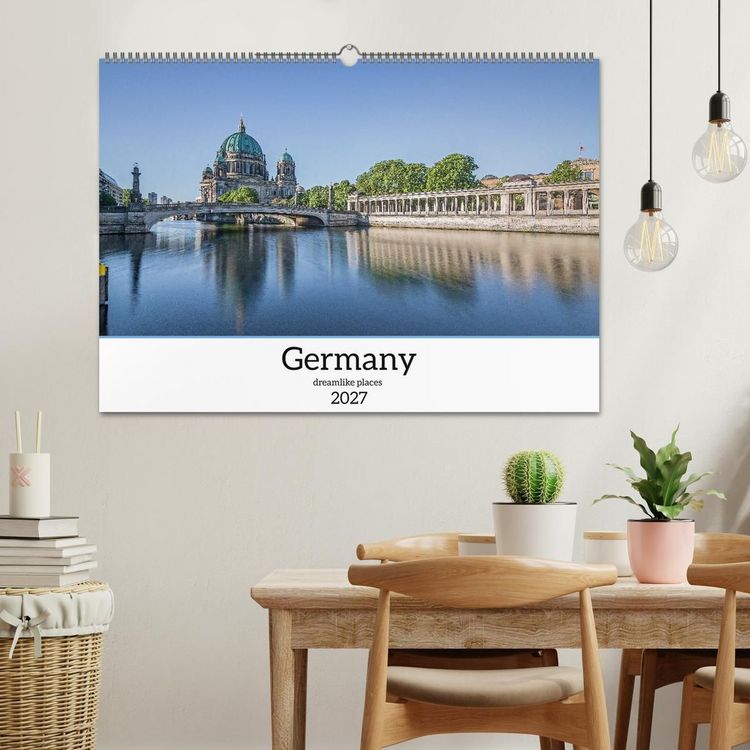Produktbild: Germany dreamlike places (Wall Calendar 2027 DIN A2 landscape), CALVENDO 12 Month Wall Calendar