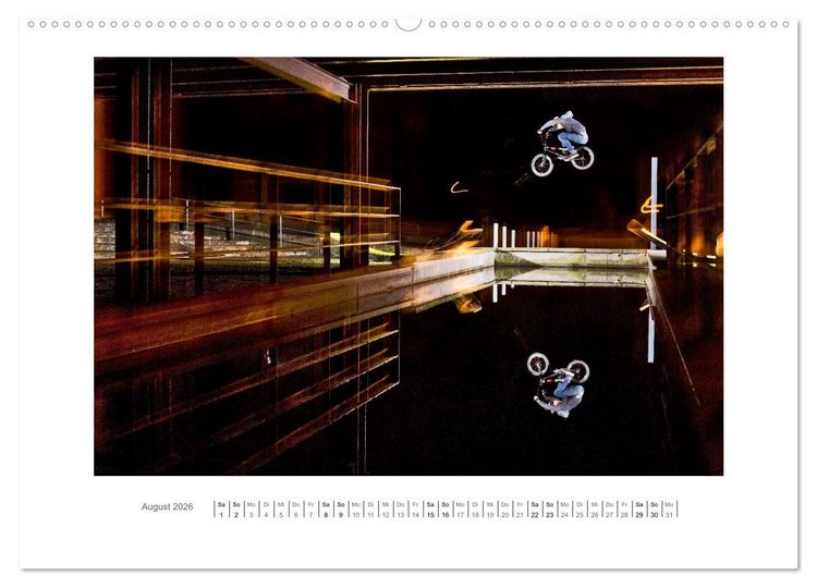 Produktbild: fullbmxcrmo4130 - bmx fotografie von tim korbmacher (Wandkalender 2026 DIN A2 quer), CALVENDO Monatskalender