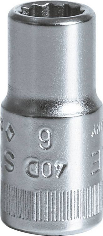 Produktbild: Stahlwille 40 D 6 01030006 Doppelsechskant Steckschl&uuml;sseleinsatz 6mm 1/4\" (6.3 mm)