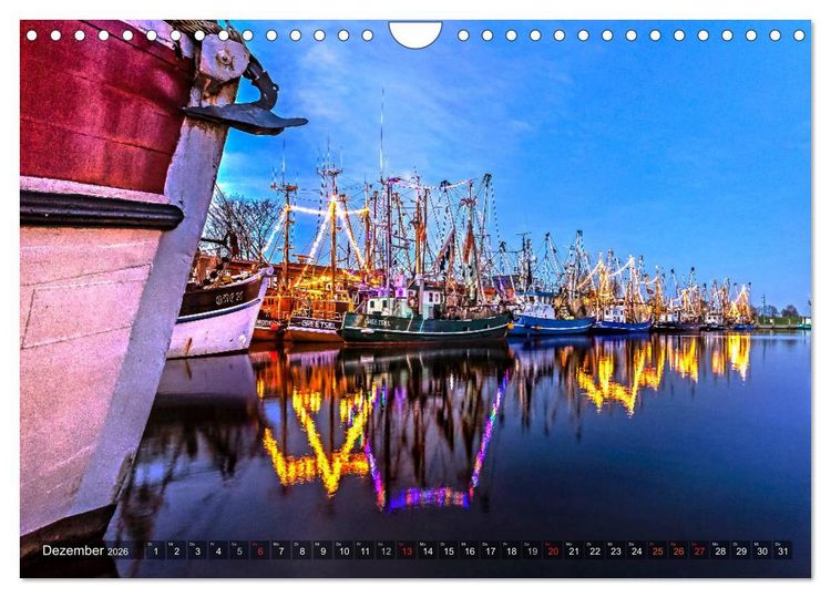 Produktbild: Mein Greetsiel (Wandkalender 2026 DIN A4 quer), CALVENDO Monatskalender