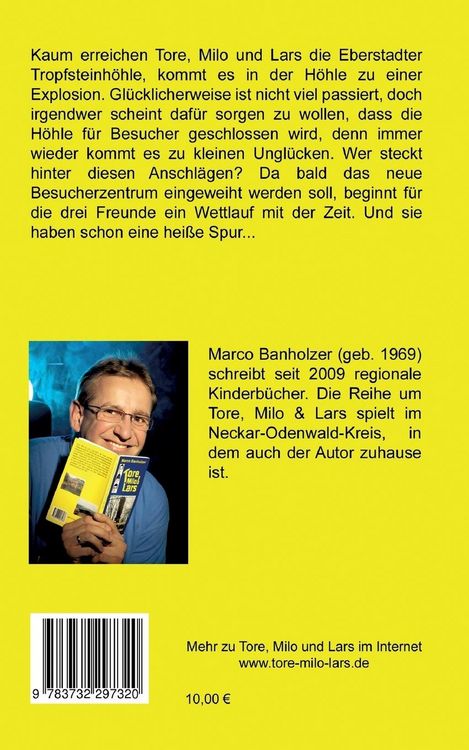 Produktbild: Tore, Milo & Lars - Eberstadter Tropfsteine in Gefahr