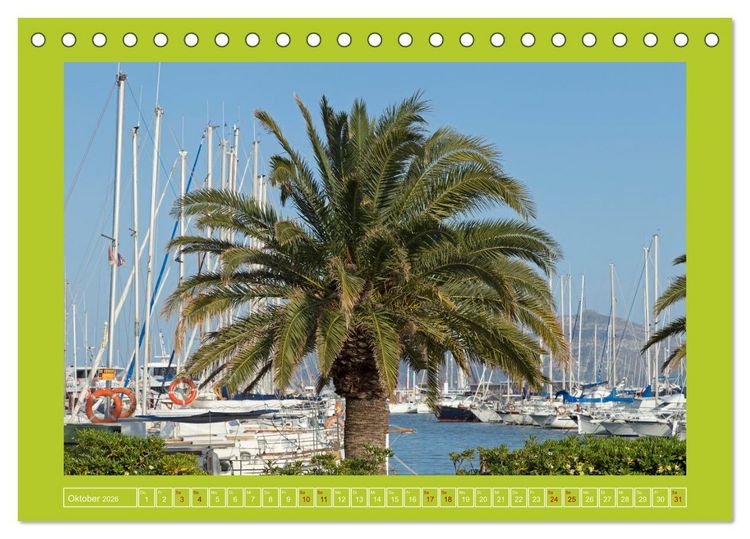 Produktbild: Vielf&auml;ltiges Mallorca (Tischkalender 2026 DIN A5 quer), CALVENDO Monatskalender