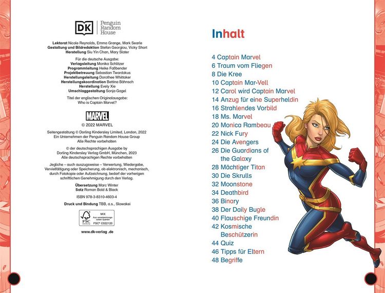 Produktbild: SUPERLESER! MARVEL Captain Marvel - Superstarke Heldin