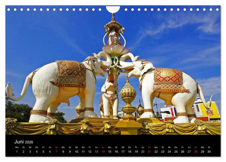 Produktbild: Sch&ouml;nes Thailand (Wandkalender 2026 DIN A4 quer), CALVENDO Monatskalender