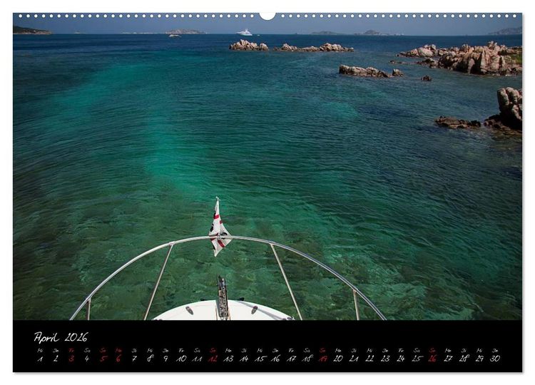 Produktbild: Der Norden Sardiniens (hochwertiger Premium Wandkalender 2026 DIN A2 quer), Kunstdruck in Hochglanz