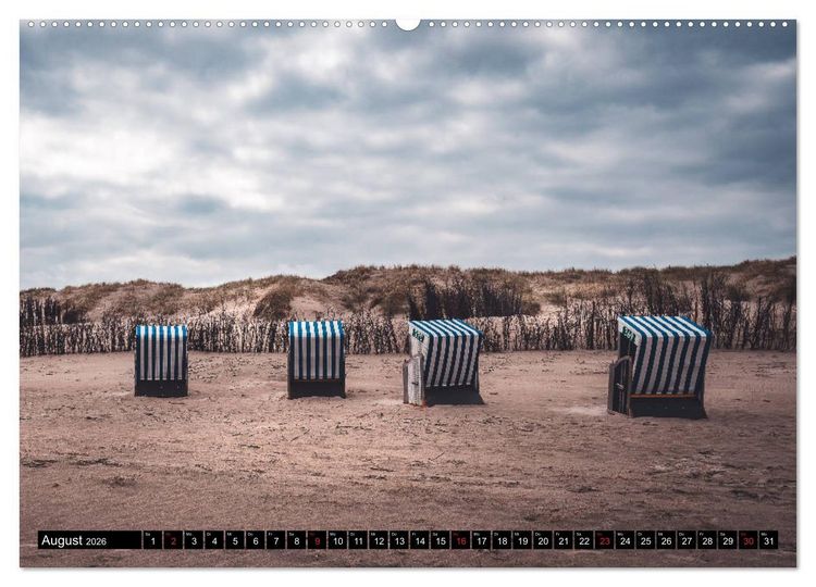 Produktbild: Mein Jahr auf Norderney (hochwertiger Premium Wandkalender 2026 DIN A2 quer), Kunstdruck in Hochglanz