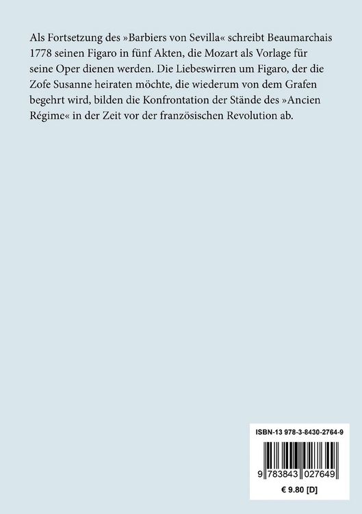 Produktbild: Figaros Hochzeit oder Der tolle Tag
