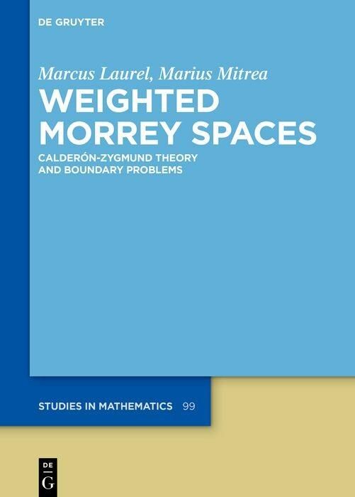 Produktbild: Weighted Morrey Spaces