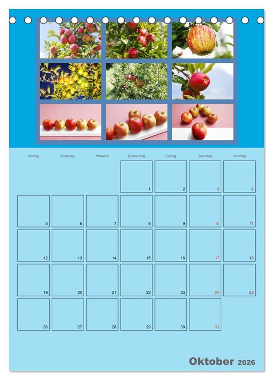 Produktbild: Food (Tischkalender 2026 DIN A5 hoch), CALVENDO Monatskalender