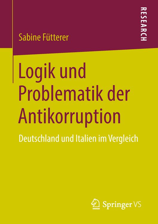 Produktbild: Logik und Problematik der Antikorruption