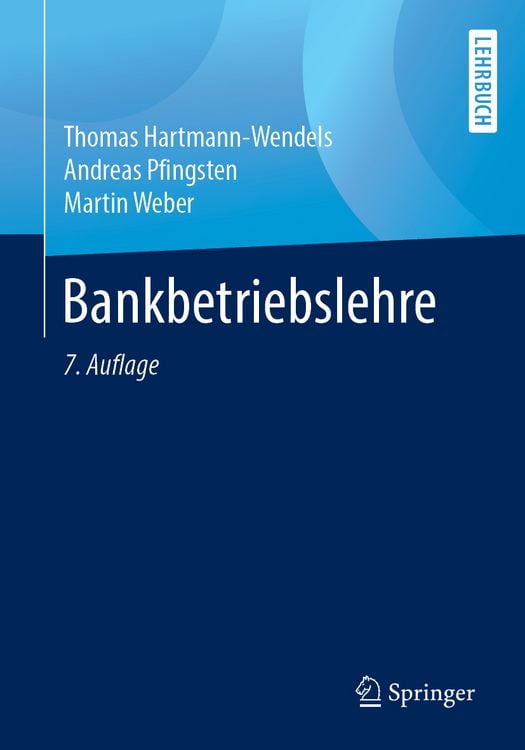 Produktbild: Bankbetriebslehre