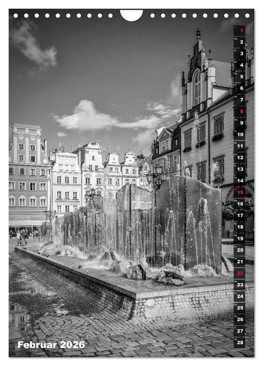 Produktbild: BRESLAU SCHWARZWEI&szlig; (Wandkalender 2026 DIN A4 hoch), CALVENDO Monatskalender