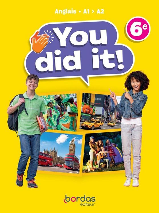 Produktbild: You did it ! 6e : anglais A1-A2