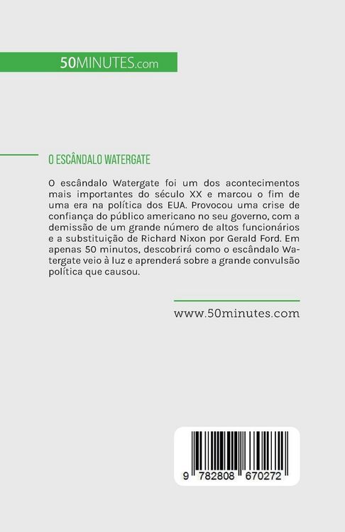 Produktbild: O esc&acirc;ndalo Watergate
