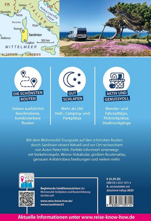 Produktbild: Reise Know-How Wohnmobil-Tourguide Sardinien